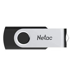 Флеш-накопитель USB 3.0 128GB Netac U505 чёрный/серебро