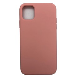 Чехол iPhone 11 Pro Max Silicone Case №12 в упаковке Розовый