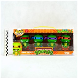 Фигурка POP! Teenage Mutant Ninja Turtles набор (4героя) 10см (свет)(№553-276D)