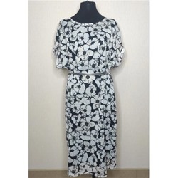 Платье Bazalini 4111 черно- белый