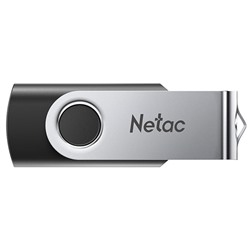 Флэш накопитель USB 256 Гб Netac U505 3.0 (black/silver) (210740)