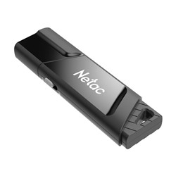 Флэш накопитель USB 64 Гб Netac U336 3.0 с аппаратной защитой от вирусов (black) (219887)