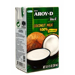 "AROY-D" Кокосовое молоко  , 250 мл
