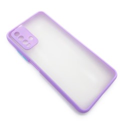 Чехол Xiaomi Redmi 9T (2021) Противоударный Матовый Светло-Фиолетовый