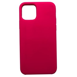 Чехол iPhone 11 Pro Silicone Case №47 в упаковке Ярко-Розовый