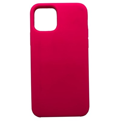 Чехол iPhone 11 Pro Silicone Case №47 в упаковке Ярко-Розовый