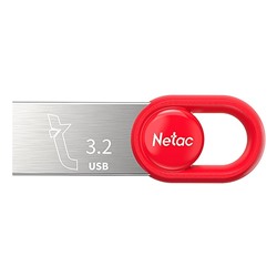 Флэш накопитель USB 128 Гб Netac UM2 (red) (222567)