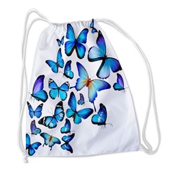 Сумка-рюкзак Яркие бабочки 3