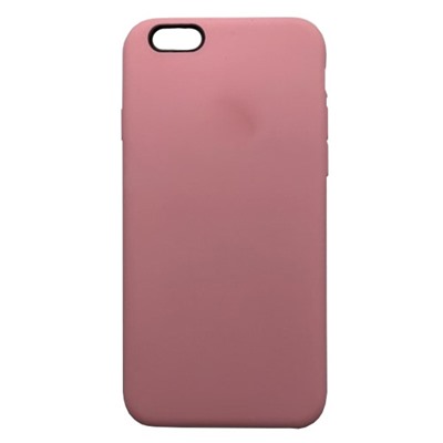 Чехол iPhone 6/6S Silicone Case №6 в упаковке Розовая пудра