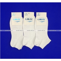 LIMAX носки укороченные женские сетка арт. 71097 БЕЛЫЕ