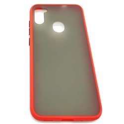 Чехол Samsung A11/M11 (2020) Противоударный Матовый Красный