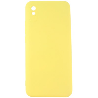 Чехол-накладка Silicone Case NEW ERA для Xiaomi Redmi 9A желтый