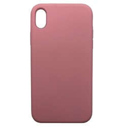 Чехол iPhone X/XS Silicone Case №12 в упаковке Розовый